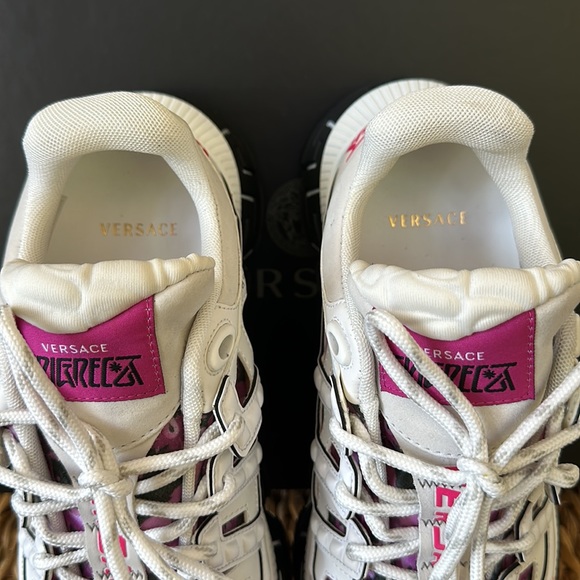 New in Box Versace Trigreca Chunky Sneakers 41 - Picture 11 of 14